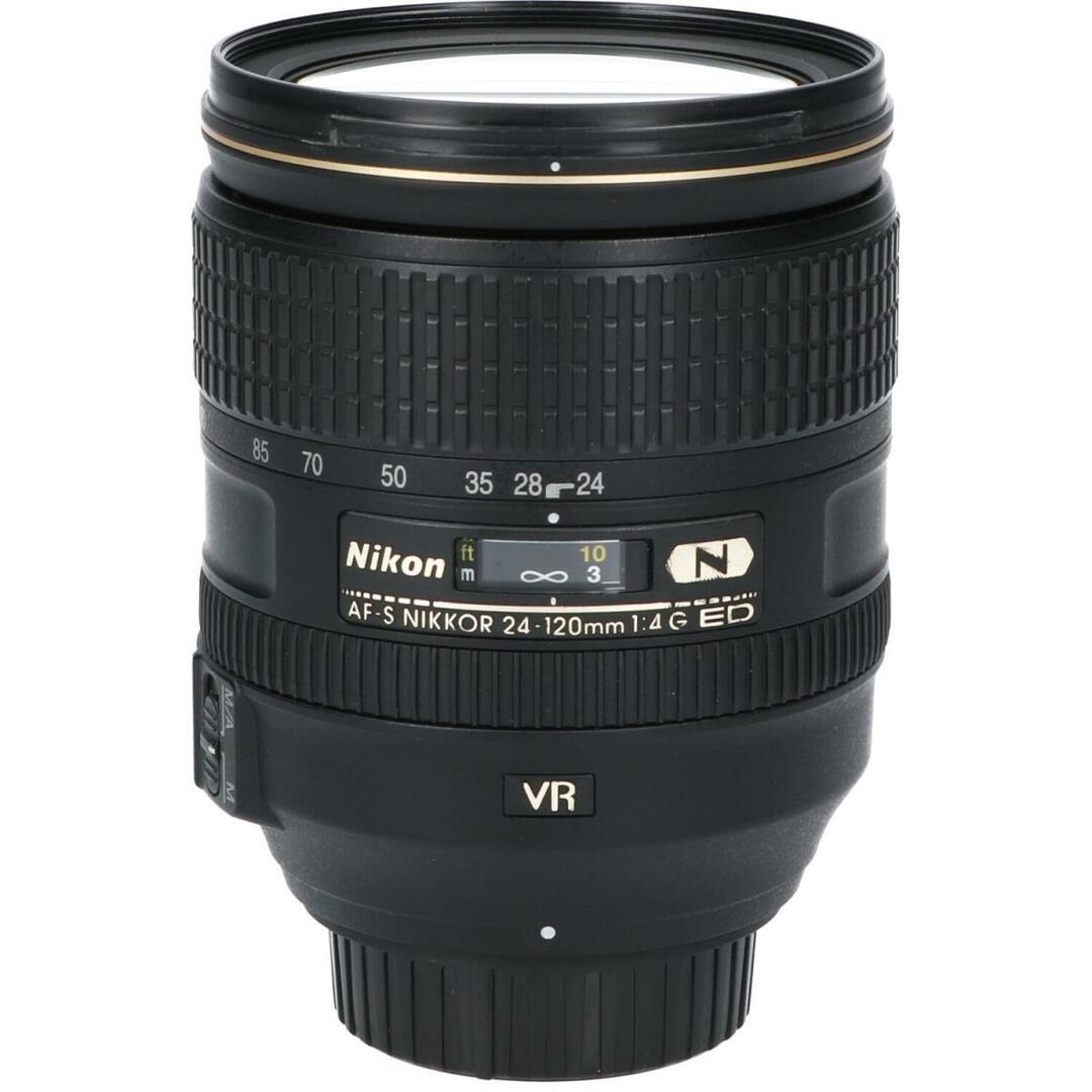 Nikon(ニコン)のＮＩＫＯＮ　ＡＦ－Ｓ２４－１２０ｍｍ　Ｆ４Ｇ　ＥＤ　ＶＲ スマホ/家電/カメラのカメラ(レンズ(ズーム))の商品写真