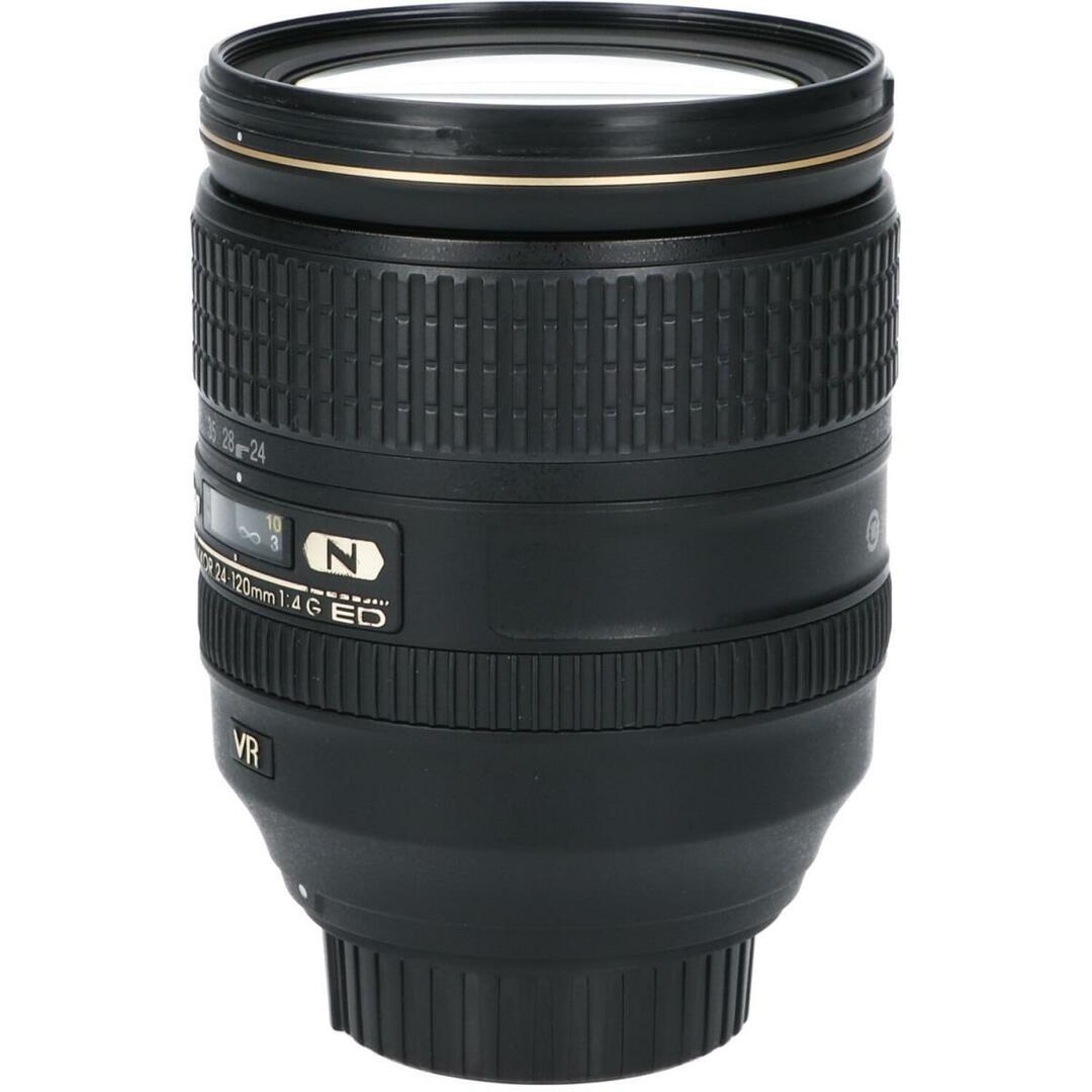 Nikon(ニコン)のＮＩＫＯＮ　ＡＦ－Ｓ２４－１２０ｍｍ　Ｆ４Ｇ　ＥＤ　ＶＲ スマホ/家電/カメラのカメラ(レンズ(ズーム))の商品写真