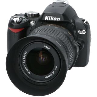 ニコン(Nikon)のＮＩＫＯＮ　Ｄ６０　１８－５５ＶＲ　ＫＩＴ(デジタル一眼)