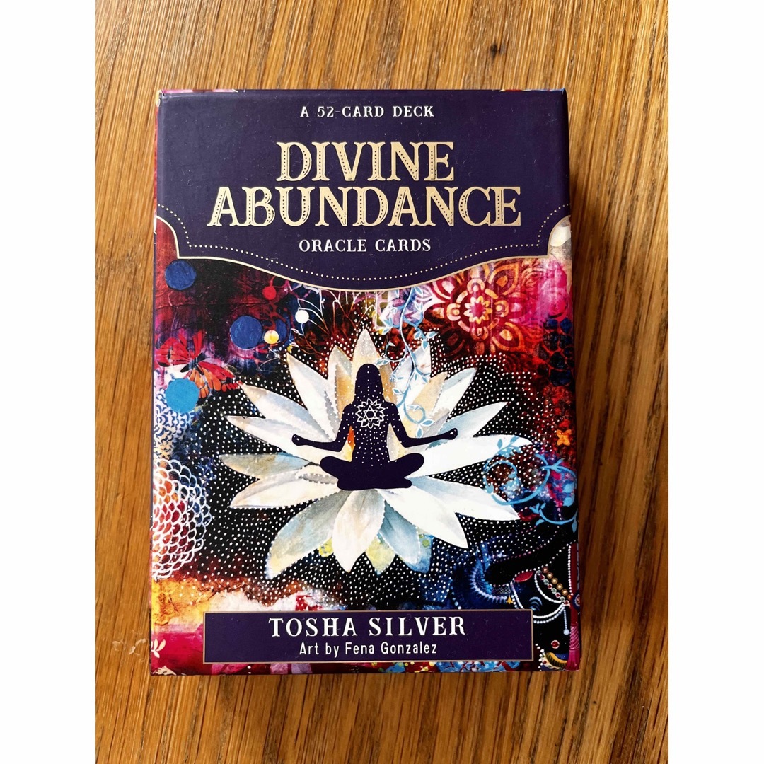 英語版　DIVINE  ABUNDANCE  oracle cards エンタメ/ホビーのコレクション(その他)の商品写真