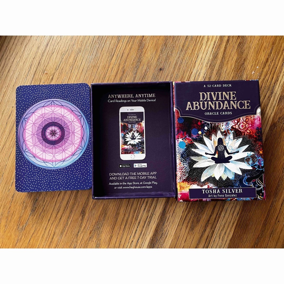 英語版　DIVINE  ABUNDANCE  oracle cards エンタメ/ホビーのコレクション(その他)の商品写真