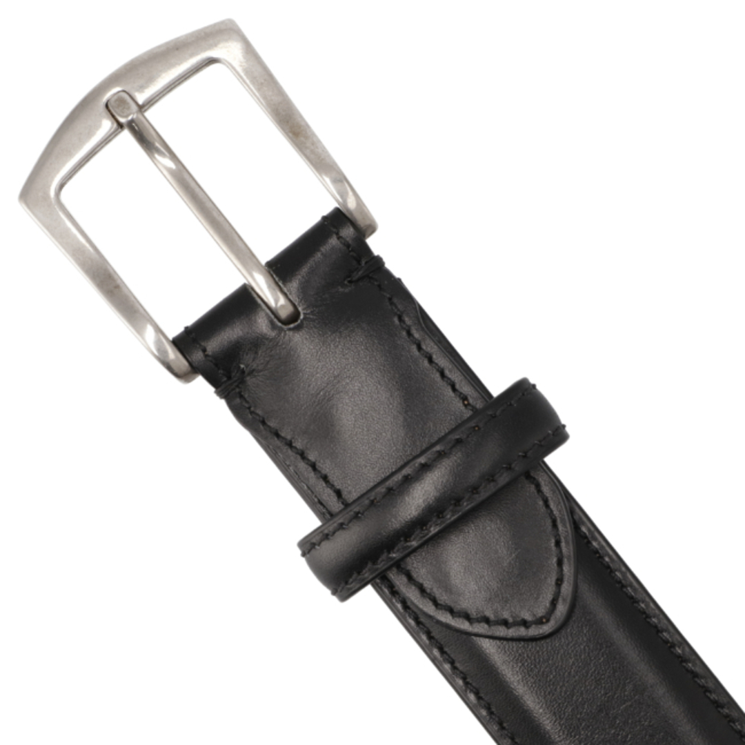 EDWARD GREEN(エドワードグリーン)のエドワードグリーン/EDWARD GREEN ベルト メンズ 32mm BELT レザーベルト BLACK BELT-0001-0001 メンズのファッション小物(ベルト)の商品写真