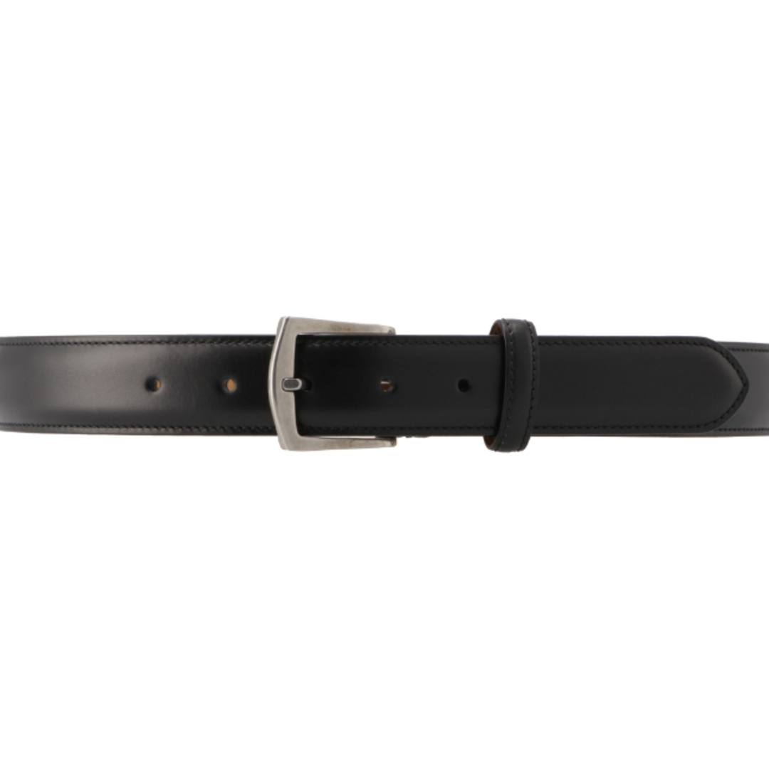 EDWARD GREEN(エドワードグリーン)のエドワードグリーン/EDWARD GREEN ベルト メンズ 32mm BELT レザーベルト BLACK BELT-0001-0001 メンズのファッション小物(ベルト)の商品写真