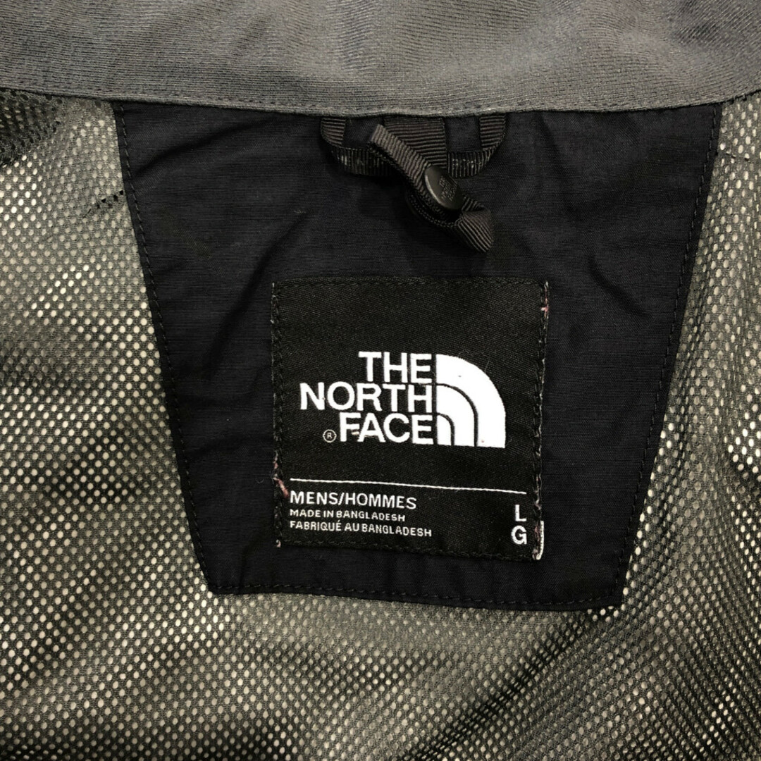 THE NORTH FACE(ザノースフェイス)のTHE NORTH FACE ノースフェイス HYVENT マウンテンパーカー アウトドア ブラック (メンズ L) 中古 古着 Q6792 メンズのジャケット/アウター(その他)の商品写真