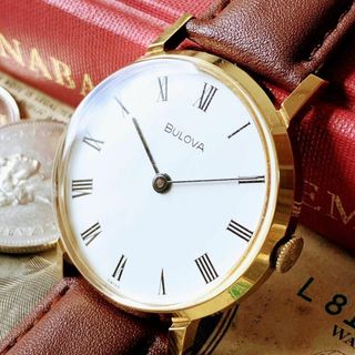 ブローバ(Bulova)の#3020【綺麗でお洒落】メンズ 腕時計 ブローバ 手巻 動作品 アンティーク(腕時計(アナログ))