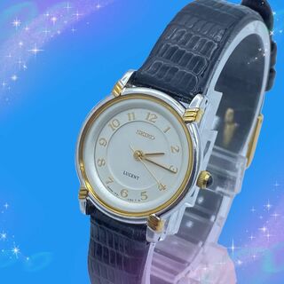 セイコー(SEIKO)の《美品　稼動品》　セイコー　ルーセント　防水　レディース腕時計　クォーツ(腕時計)