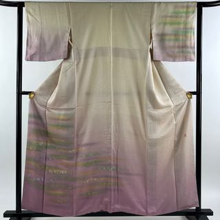 付下げ 身丈157.5cm 裄丈61.5cm 正絹 名品 【中古】(着物)