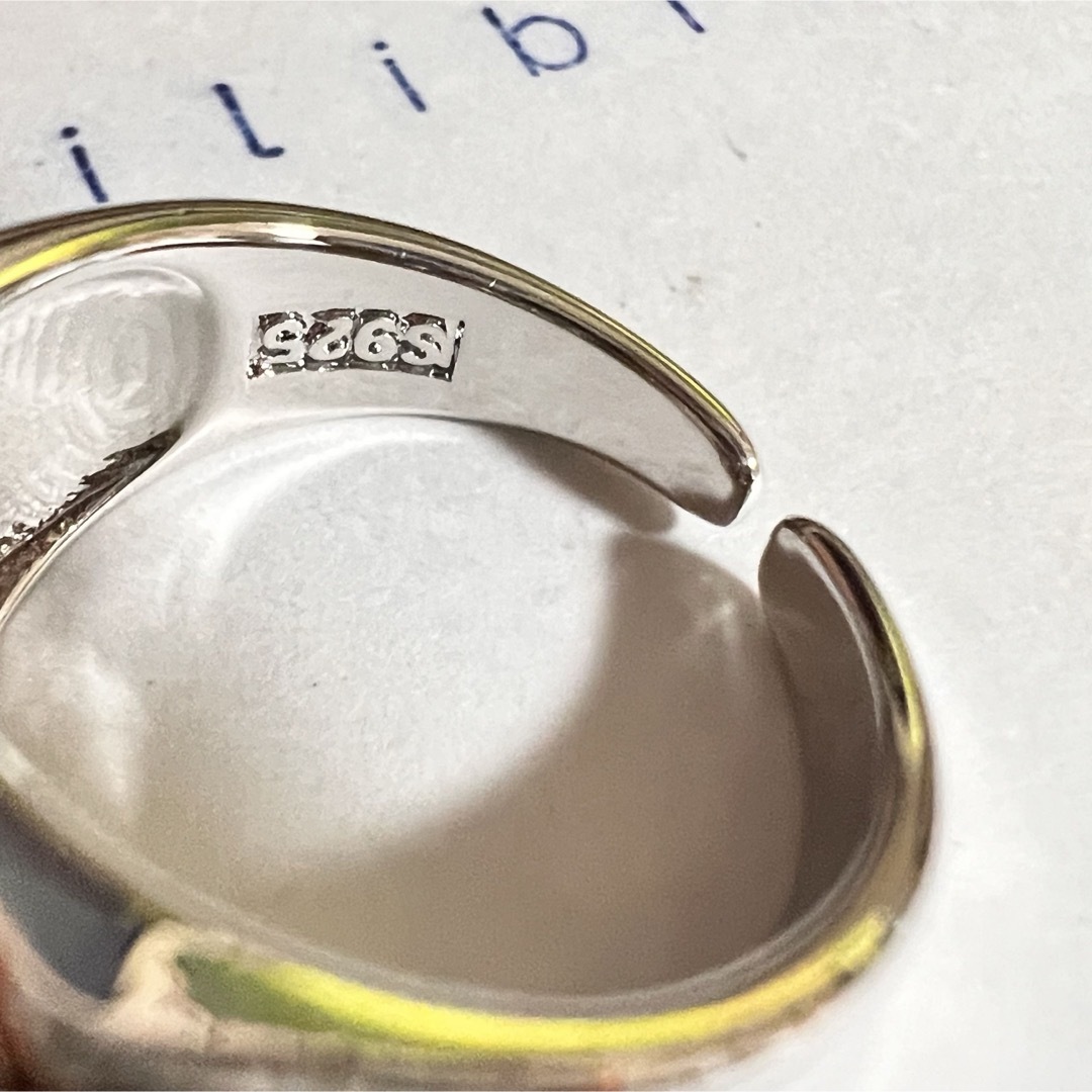 シルバーリング 925 銀 シグネット 印台 スクエア 鏡面仕上げ 指輪④ メンズのアクセサリー(リング(指輪))の商品写真