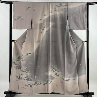 訪問着 身丈158cm 裄丈63cm 正絹 美品 逸品 【中古】(着物)