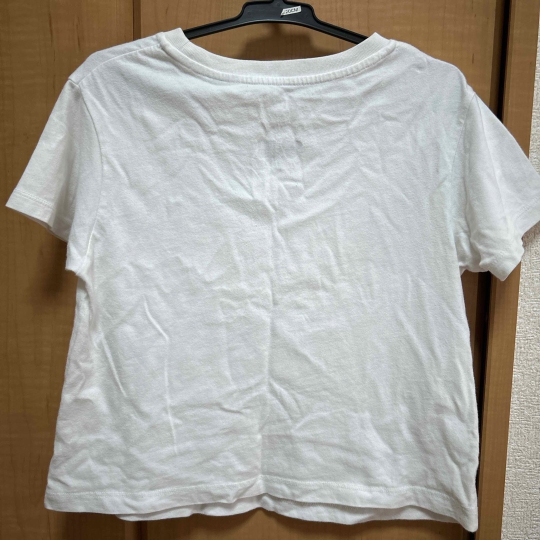 UNIQLO(ユニクロ)のUNIQLO ミニーちゃんTシャツ　130 キッズ/ベビー/マタニティのキッズ服女の子用(90cm~)(Tシャツ/カットソー)の商品写真