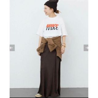 ドゥーズィエムクラス(DEUXIEME CLASSE)のNIKE NSW M90 FW コネクトTシャツ　Ｓサイズドゥーズィエムクラス(Tシャツ/カットソー(半袖/袖なし))