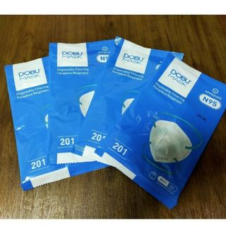 10枚セット　DOBU MASK 201 N95 NIOSH 認定マスク(日用品/生活雑貨)