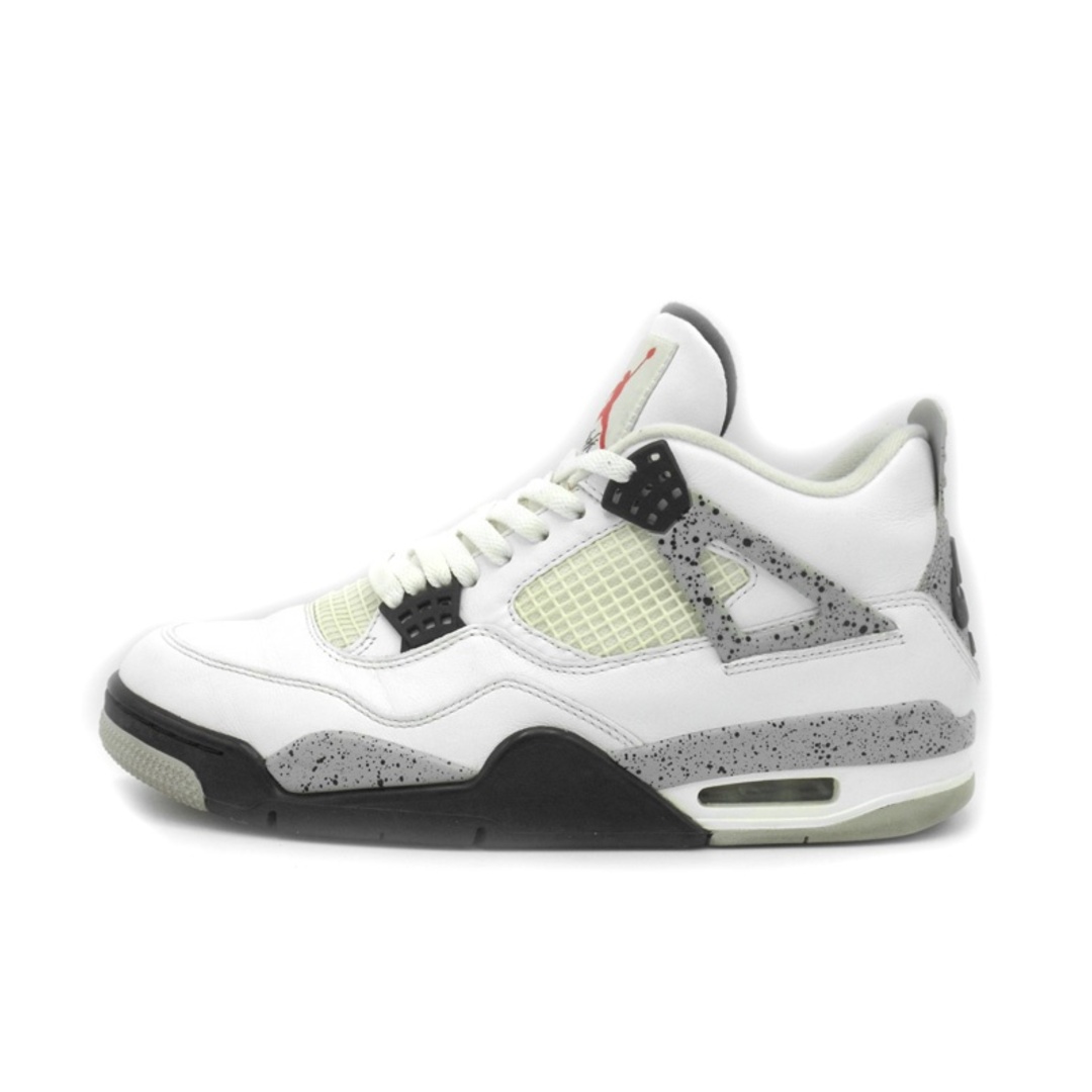 NIKE(ナイキ)のナイキ NIKE ■ 【 AIR JORDAN 4 RETRO WHITE CEMENT 840606 192 】 エア ジョーダン 4 レトロ ホワイト セメント スニーカー f22014 メンズの靴/シューズ(スニーカー)の商品写真