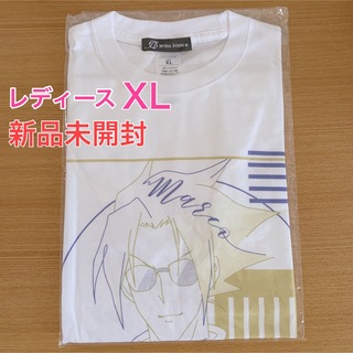 【新品未開封】Tシャツ アニメ シャーマンキング 白 XL マルコ(Tシャツ(半袖/袖なし))