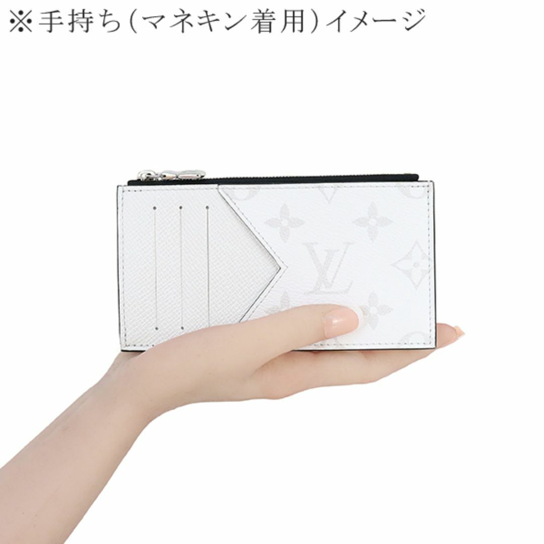 LOUIS VUITTON(ルイヴィトン)のルイヴィトン コインケース カードケース 財布 メンズ モノグラム オプティックホワイト 新品 h-f984 レディースのファッション小物(財布)の商品写真