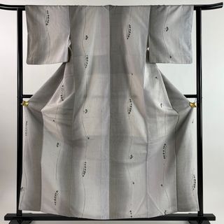 小紋 身丈160.5cm 裄丈61.5cm 正絹 名品 【中古】(着物)