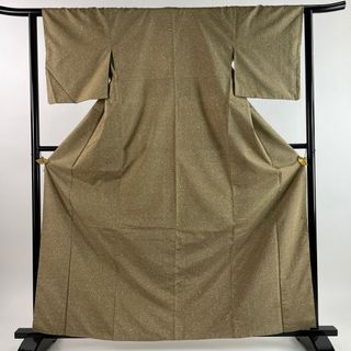 小紋 身丈162.5cm 裄丈62cm 正絹 美品 名品 【中古】(着物)