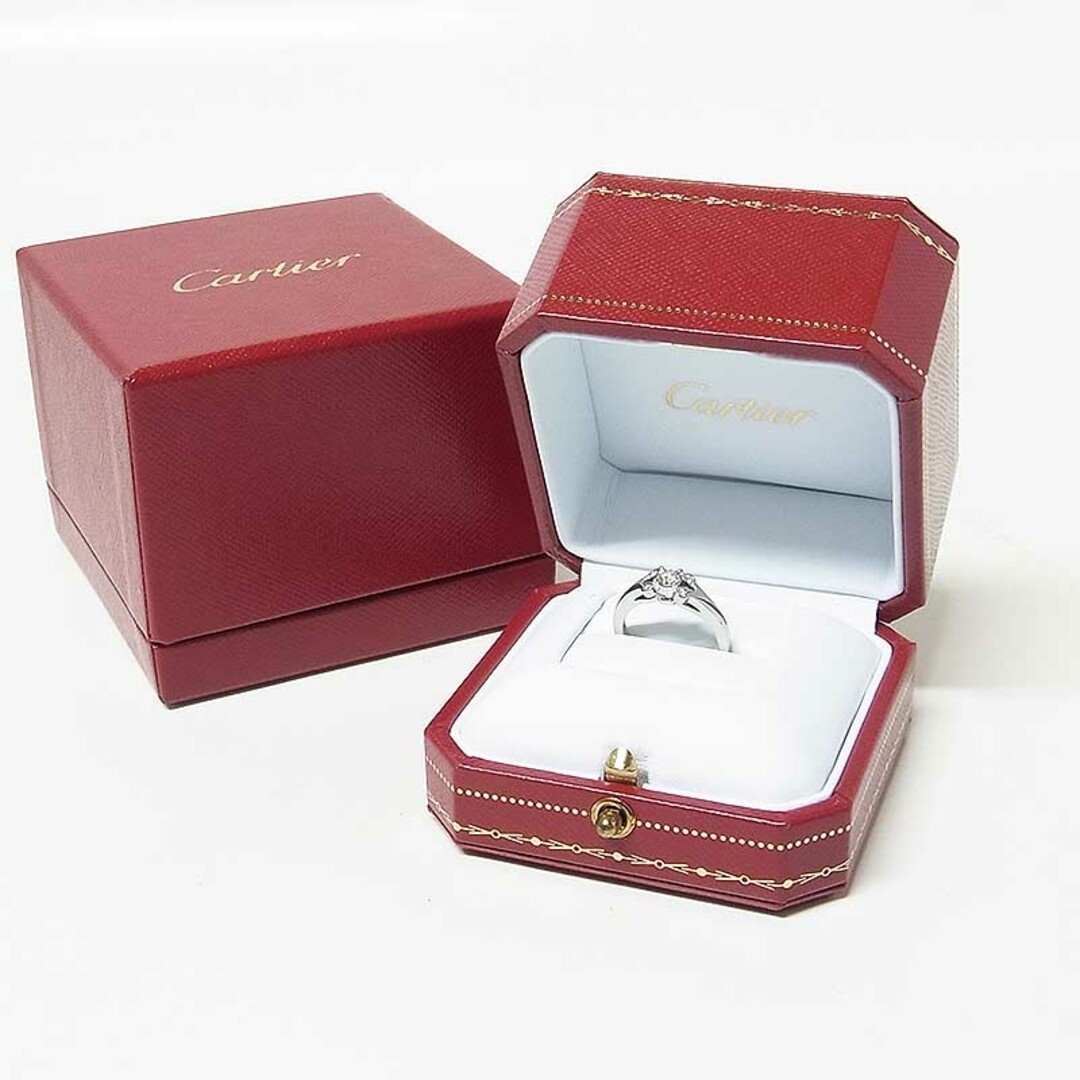 Cartier(カルティエ)の　カルティエ Cartier バレリーナ ウェディングリング ダイヤモンド PT950 ダイヤモンド ジュエリー レディースのアクセサリー(リング(指輪))の商品写真