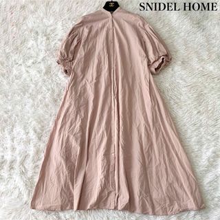 SNIDEL HOME - スナイデルホーム 神崎恵コラボ コットンロングワンピース リネン混 完売商品