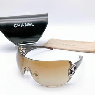 シャネル(CHANEL)のCHANEL シャネル　サングラス ココマーク サイドココ　ブラウン系(サングラス/メガネ)