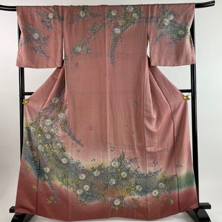 訪問着 身丈164cm 裄丈67.5cm 正絹 名品 【中古】(着物)