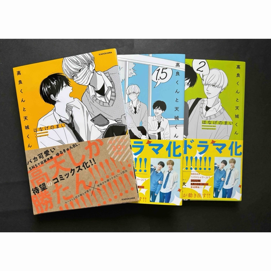 高良くんと天城くん１〜５巻+1.５巻 エンタメ/ホビーの漫画(その他)の商品写真