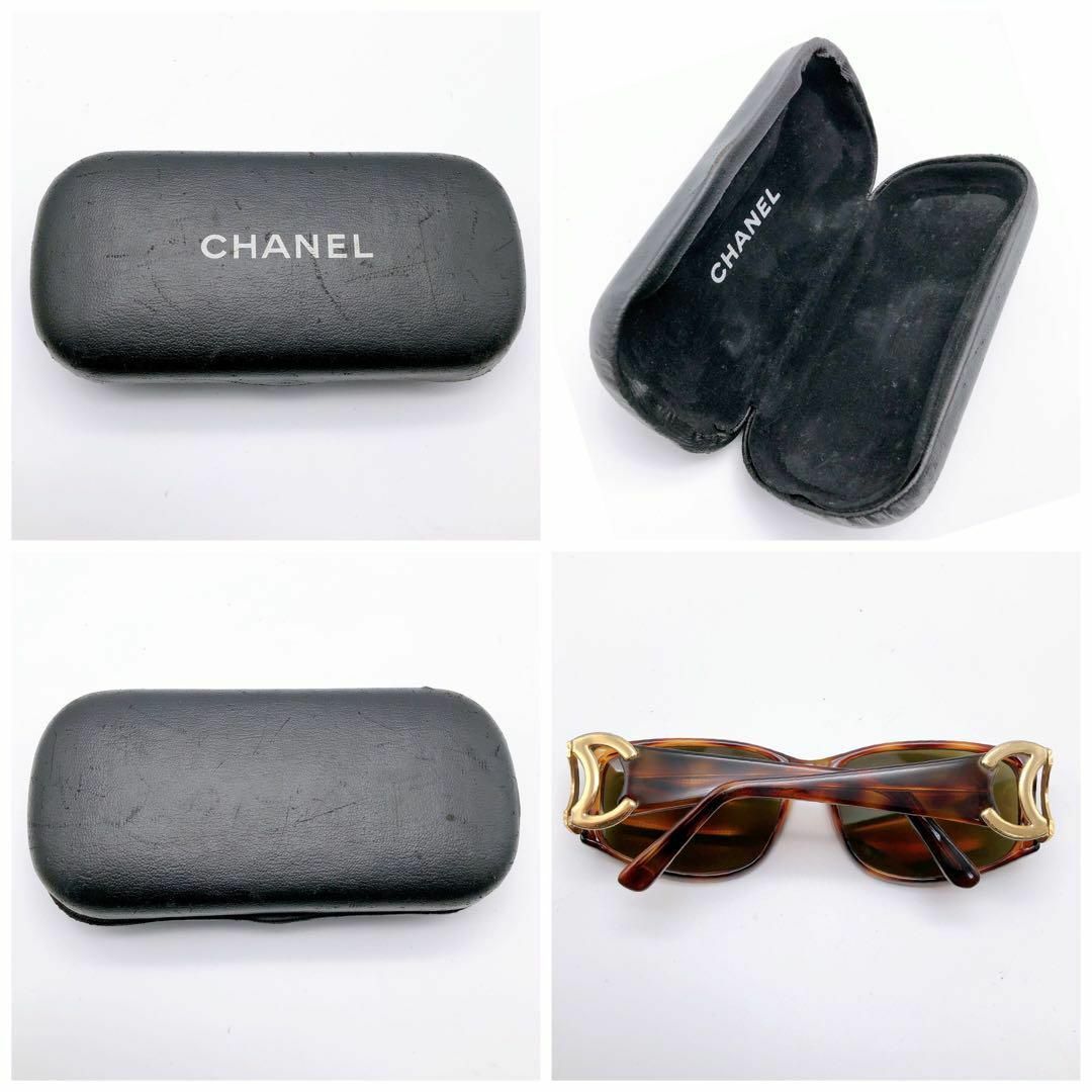 CHANEL(シャネル)のCHANEL シャネル　サングラス ココマーク サイドゴールドココ　ブラウン系 レディースのファッション小物(サングラス/メガネ)の商品写真