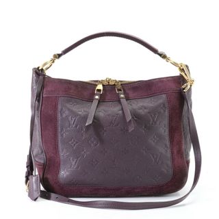 ルイヴィトン(LOUIS VUITTON)の美品 ルイヴィトン モノグラム アンプラント オダシューズ PM レザー 2WAY ショルダーバッグ 斜め掛け ハンド レディース MRM O7-9(ショルダーバッグ)