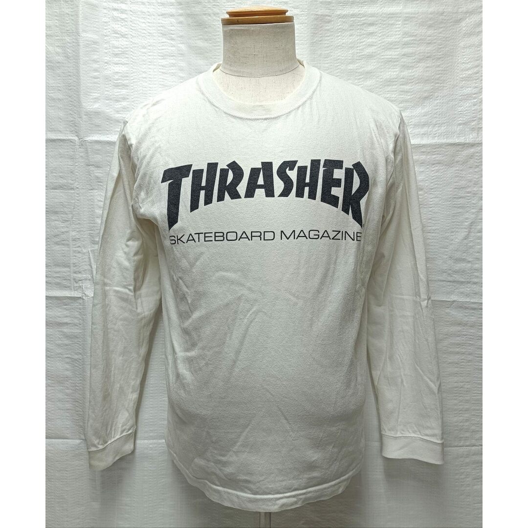 THRASHER(スラッシャー)のTHRASHER メンズ　フロントビッグロゴ　ロンT Mサイズ メンズのトップス(Tシャツ/カットソー(七分/長袖))の商品写真