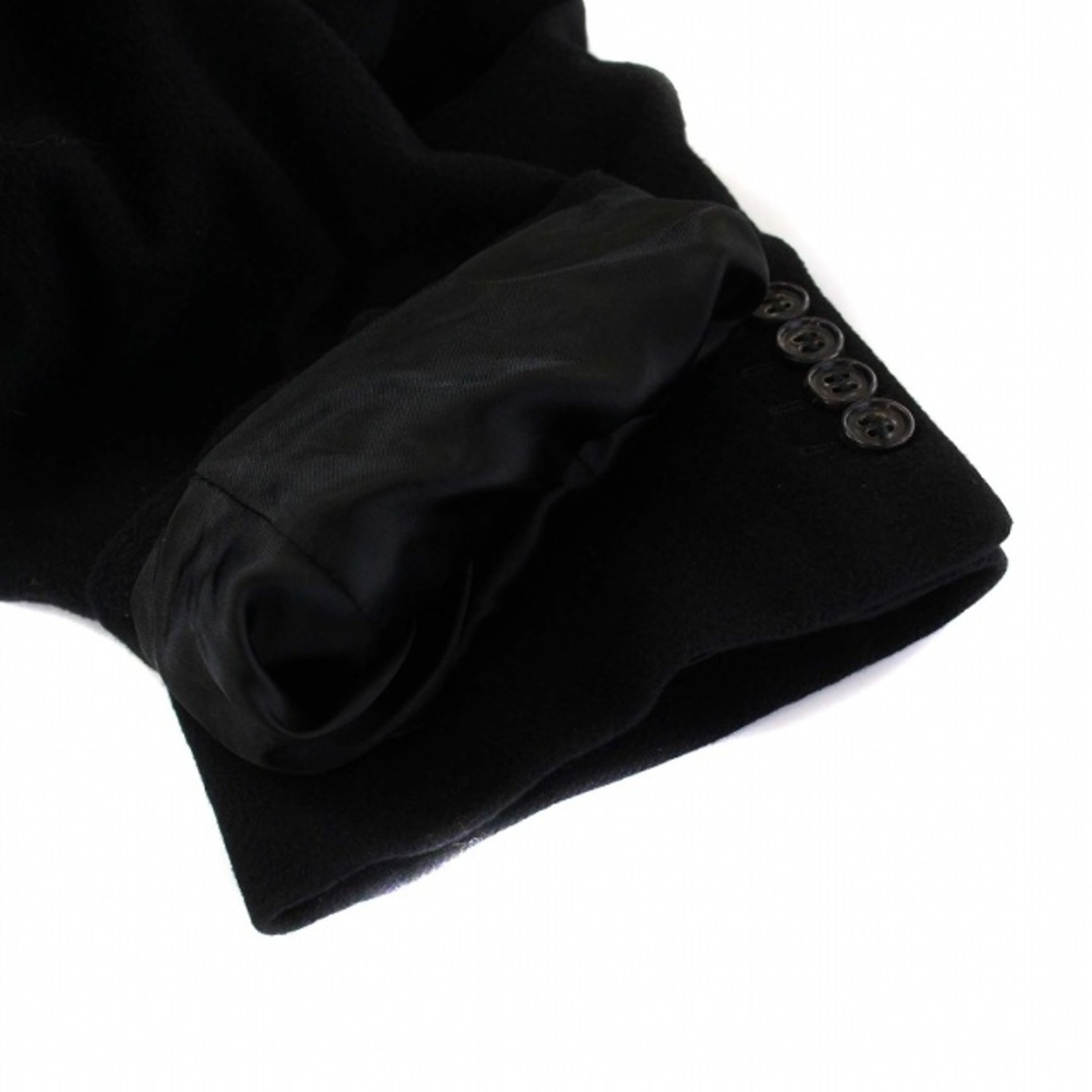 Hermes(エルメス)のエルメス ヴィンテージ チェスター コート ロング アウター カシミヤ 48 黒 メンズのジャケット/アウター(その他)の商品写真