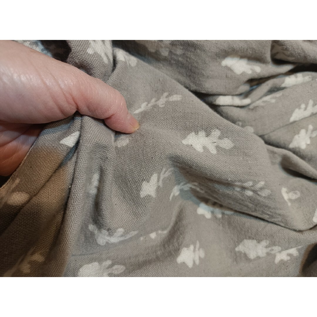 有機手紡ぎ綿 自然染め インド カシュクールワンピース 未使用 レディースのワンピース(ロングワンピース/マキシワンピース)の商品写真