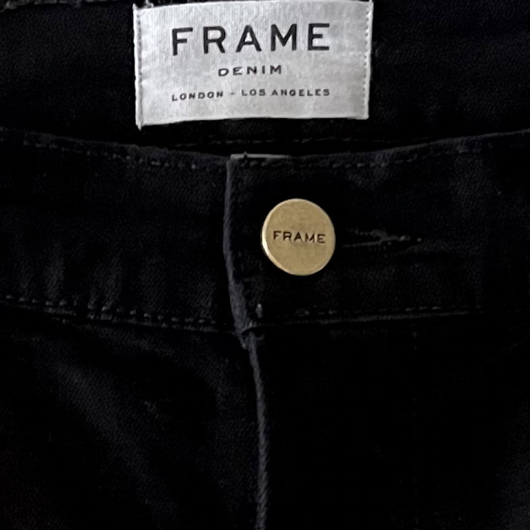 FRAME DENIM(フレームデニム)のFRAME DENIM ♡ブラックデニム レディースのパンツ(デニム/ジーンズ)の商品写真