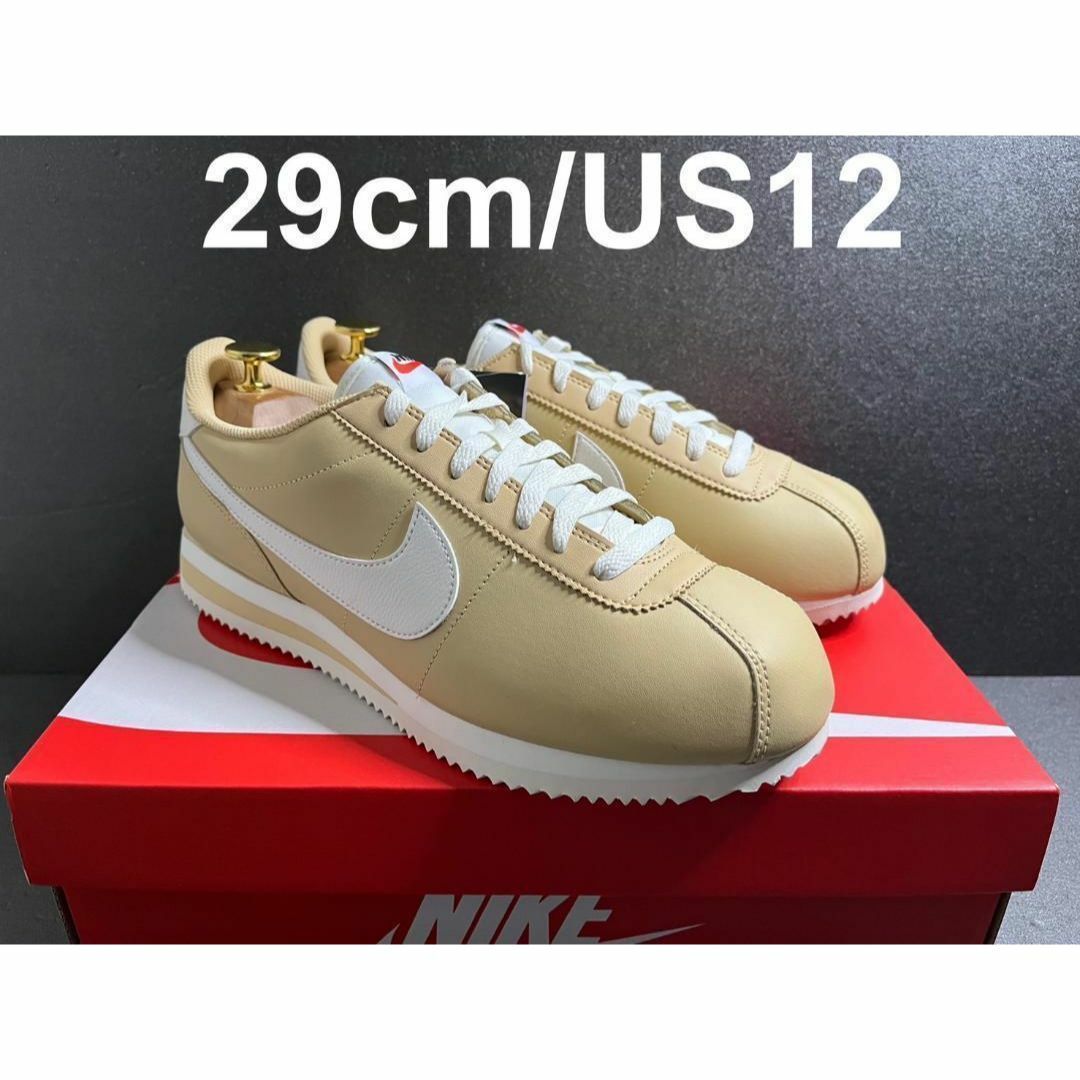 NIKE(ナイキ)の新品29cm NIKE WMNS CORTEZ コルテッツ セサミ/ホワイト メンズの靴/シューズ(スニーカー)の商品写真