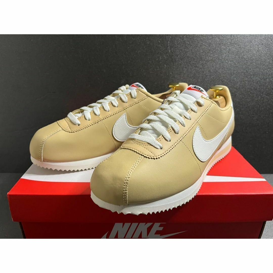 NIKE(ナイキ)の新品29cm NIKE WMNS CORTEZ コルテッツ セサミ/ホワイト メンズの靴/シューズ(スニーカー)の商品写真