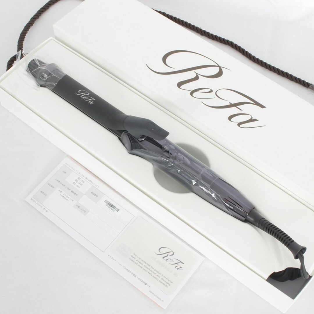 ReFa(リファ)の【新品】MTG ReFa CURL IRON PRO 26 RE-AU-03A ブラック 26mm リファカールアイロン プロ ヘアアイロン 本体 スマホ/家電/カメラの美容/健康(ヘアアイロン)の商品写真