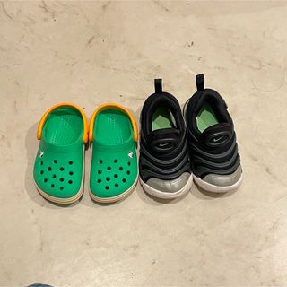 クロックス(crocs)のクロックス ナイキ スニーカー サンダル 13センチ(サンダル)