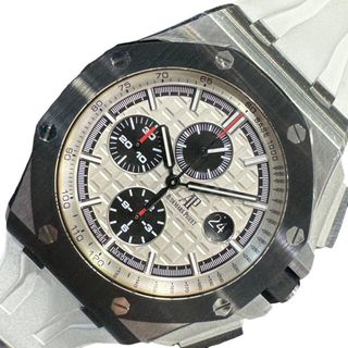 AUDEMARS PIGUET - 　オーデマ・ピゲ AUDEMARS PIGUET ロイヤルオークオフショア クロノグラフ 26400SO.OO.A002CA.01 グレー ステンレススチール メンズ 腕時計