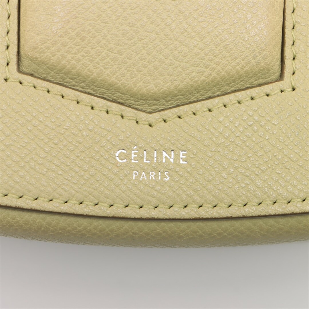 celine(セリーヌ)の美品 セリーヌ トロッター スモール レザー ショルダーバッグ 斜め掛け クロスボディ ハンド トート 本革 レディース EEM V44-5 レディースのバッグ(ショルダーバッグ)の商品写真