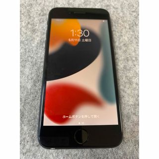 アイフォーン(iPhone)の美品 国内版 SIMフリー iPhoneSE 第2世代 64GB ブラック色(スマートフォン本体)