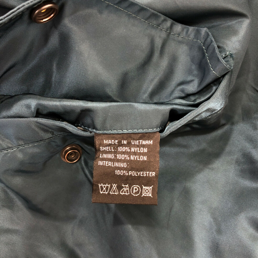 00年代 ALPHA INDUSTRIES アルファ インダストリーズ MA-1 フライトジャケット ミリタリー ブルー (メンズ MEDIUM) 中古 古着 Q6802 メンズのジャケット/アウター(その他)の商品写真