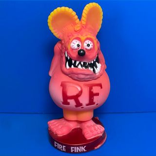 FUNKO - FUNKO  Rat Fink ボビングヘッド フィギュア FIRE 新品 R