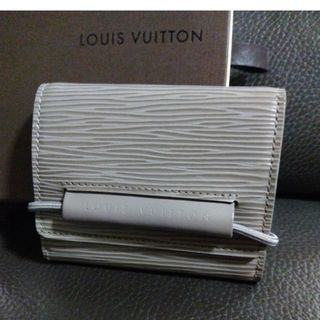 ルイヴィトン(LOUIS VUITTON)の送料込☆美品☆ルイヴィトン☆三つ折り財布☆エラスティック(財布)