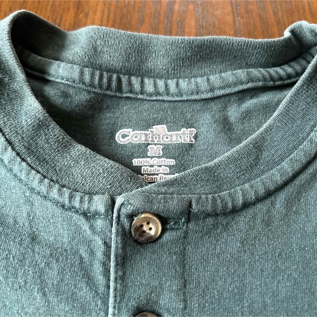carhartt(カーハート)のcarhartt  ヘンリーネックTシャツ メンズのトップス(Tシャツ/カットソー(半袖/袖なし))の商品写真