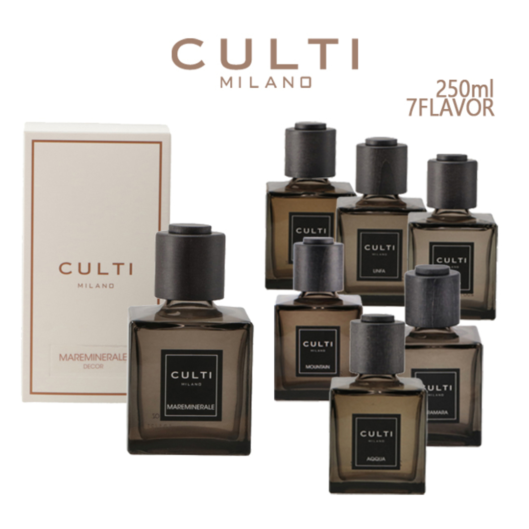 CULTI(クルティ)のクルティ/CULTI ルームディフューザーメンズ Decor Classic 250ml ルームフレグランス リード付き ギフト ルームディフューザー DIFFUSER06 コスメ/美容のリラクゼーション(アロマディフューザー)の商品写真