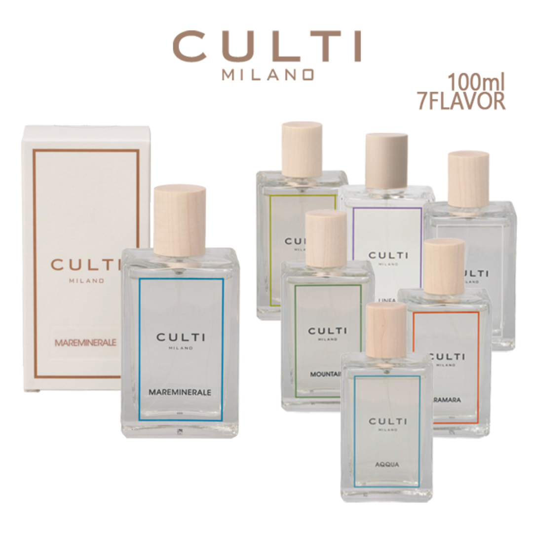 CULTI(クルティ)のクルティ/CULTI ルームディフューザーメンズ SPRAY 100ml ルームフレグランス スプレー ギフト ルームディフューザー SPRAY01 コスメ/美容のリラクゼーション(アロマディフューザー)の商品写真