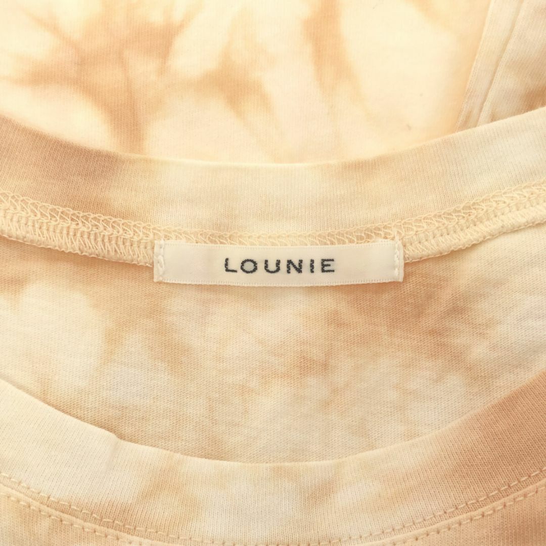LOUNIE(ルーニィ)のLOUNIE ルーニィ トップス Tシャツ お洒落 半袖 カジュアル レディース レディースのトップス(Tシャツ(半袖/袖なし))の商品写真