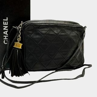 シャネル(CHANEL)のシャネル マトラッセ フリンジ チャーム ミニ ショルダー バッグ コンパクト(ショルダーバッグ)