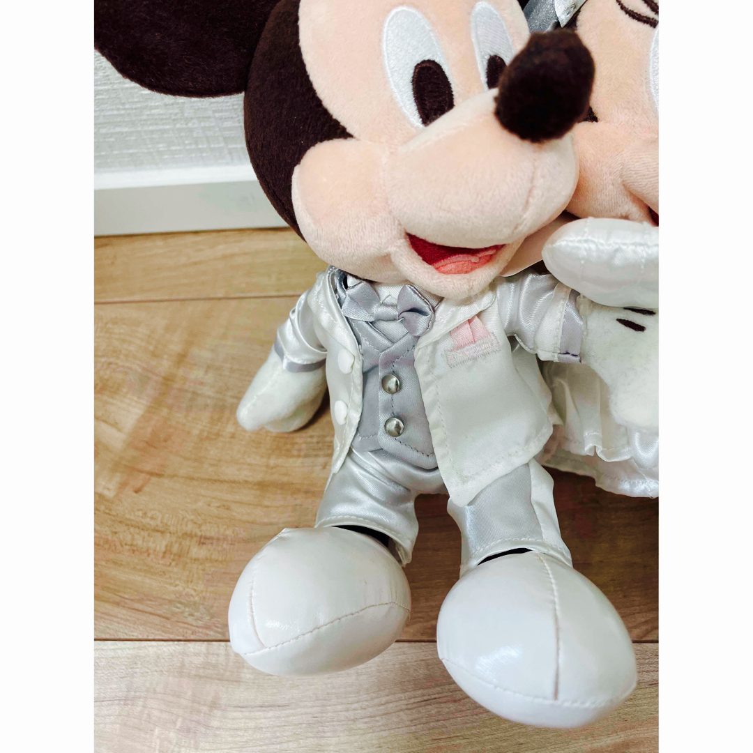 Disney(ディズニー)のミッキー　ミニー　ウェルカムドール　結婚式　ぬいぐるみ エンタメ/ホビーのおもちゃ/ぬいぐるみ(ぬいぐるみ)の商品写真
