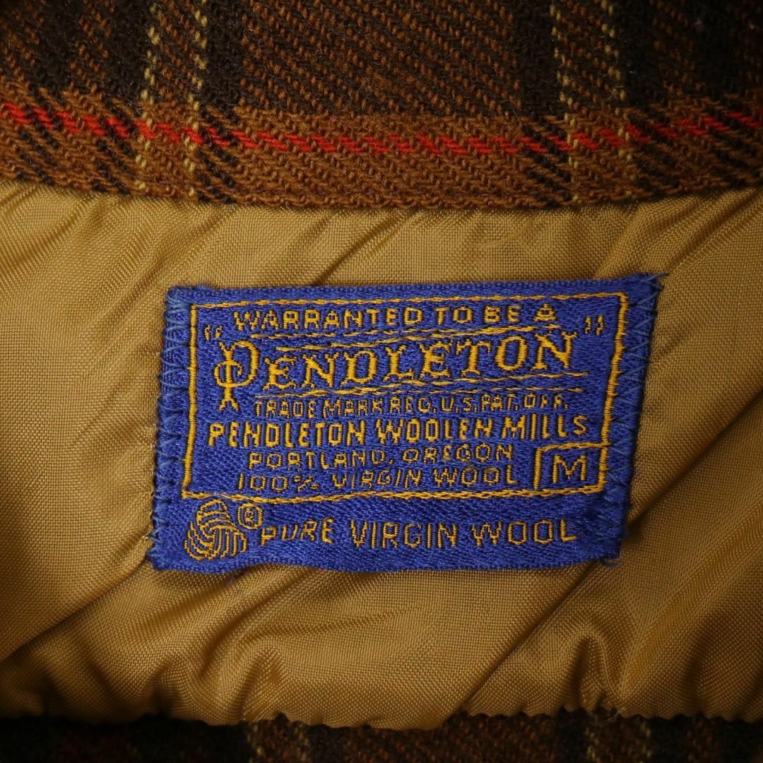 PENDLETON(ペンドルトン)のペンドルトン 60s ウール ボードシャツ オープンカラーシャツ メンズのトップス(シャツ)の商品写真