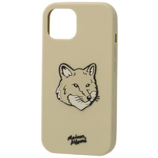 メゾンキツネ/MAISON KITSUNE ガジェットケース メンズ BOLD FOX HEAD IPHONE CASE 15 iPhone15ケース CANVAS 2024年春夏新作 LM05604AP0002-0006-P357